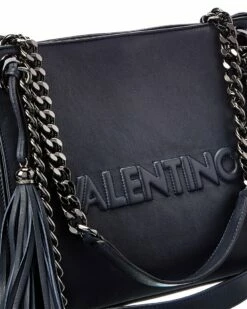 Valentino By Mario Valentino Luisa Embossed Leather Shoulder Bag Women Shoulder Bags -Valentino sale store 1160316046 RLLZ 3