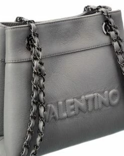 Valentino By Mario Valentino Rita Embossed Leather Shoulder Bag Women Totes -Valentino sale store 1160316049 RLLZ 3