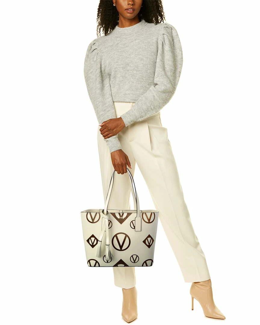 Valentino By Mario Valentino Soho Magnus Leather Tote Women Totes 4 Valentino By Mario Valentino Soho Magnus Leather Tote Women Totes - Image 4