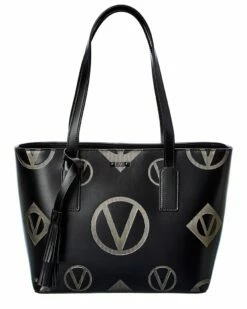 Valentino By Mario Valentino Prince Magnus Leather Tote Women Totes