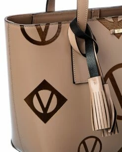 Valentino By Mario Valentino Prince Magnus Leather Tote Women Totes -Valentino sale store 1160316058 RLLZ 3