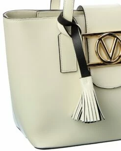 Valentino By Mario Valentino Delphine Super V Leather Tote Women Totes -Valentino sale store 1160316060 RLLZ 3