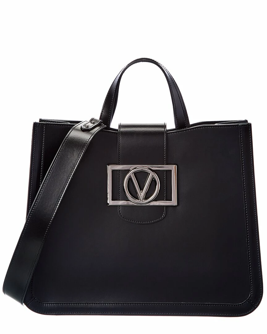 Valentino By Mario Valentino Carole Super V Leather Tote Women Totes 1 Valentino By Mario Valentino Carole Super V Leather Tote Women Totes