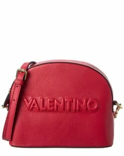 Valentino By Mario Valentino Diana Embossed Leather Crossbody Women Crossbody Bags