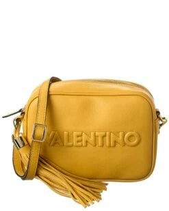 Valentino By Mario Valentino Mia Embossed Leather Crossbody Women Crossbody Bags