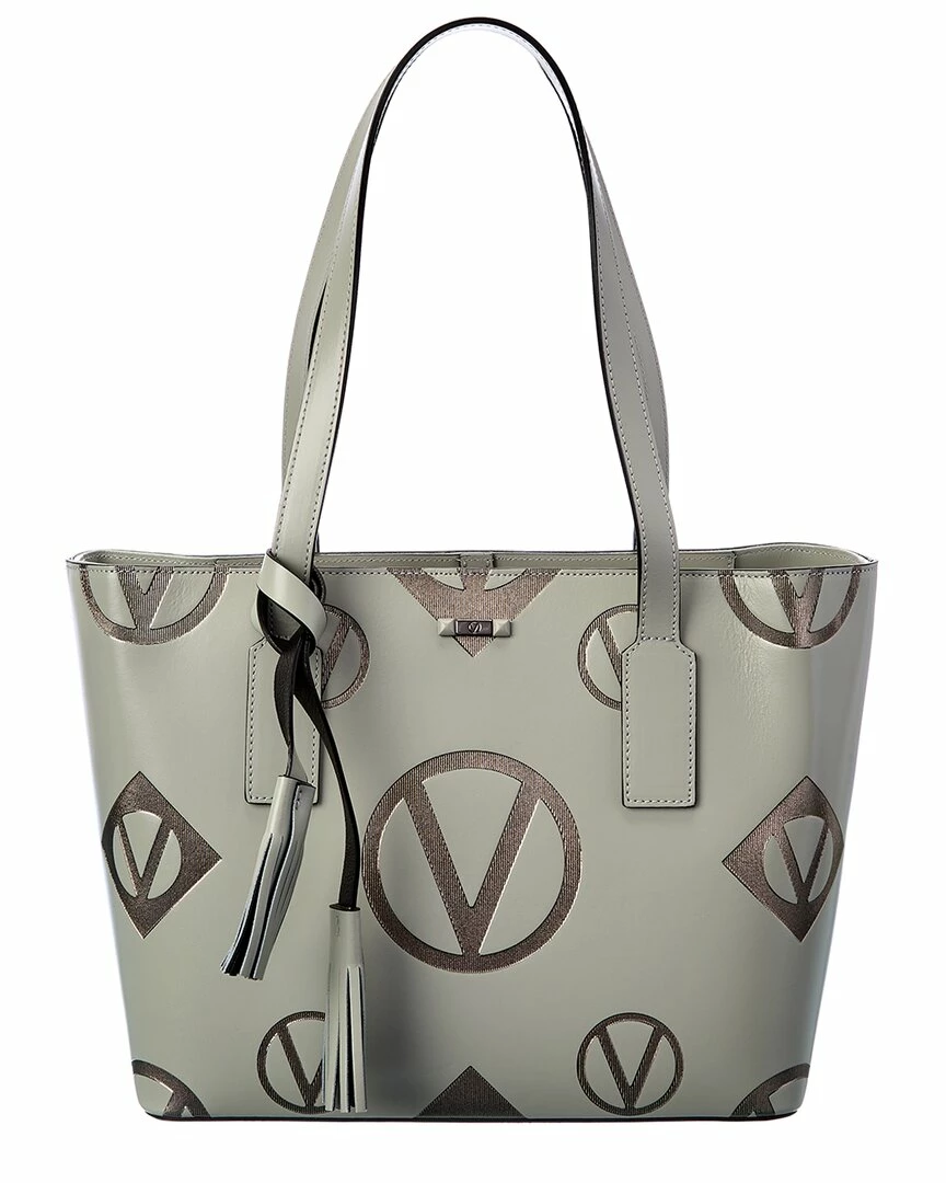 Valentino By Mario Valentino Prince Magnus Leather Tote Women Totes 1 Valentino By Mario Valentino Prince Magnus Leather Tote Women Totes