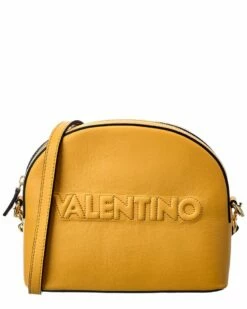Valentino By Mario Valentino Diana Embossed Leather Crossbody Women Crossbody Bags