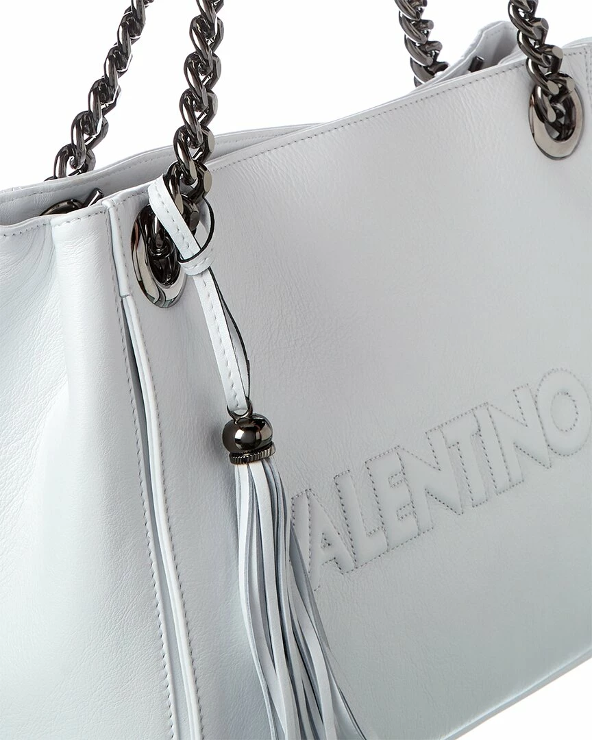 Valentino By Mario Valentino Luisa Embossed Leather Shoulder Bag Women Shoulder Bags 3 Valentino By Mario Valentino Luisa Embossed Leather Shoulder Bag Women Shoulder Bags - Image 3