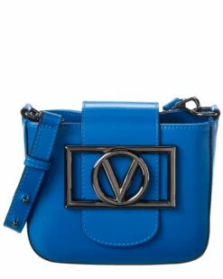 Valentino By Mario Valentino Paradis Super V Leather Crossbody Women Crossbody Bags