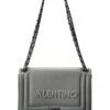 Valentino By Mario Valentino Alice Embossed Leather Shoulder Bag Women Shoulder Bags