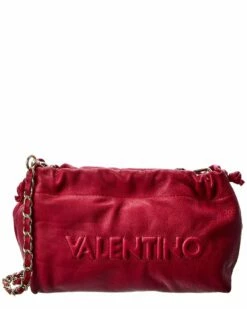 Valentino By Mario Valentino Cara Embossed Leather Crossbody Women Crossbody Bags