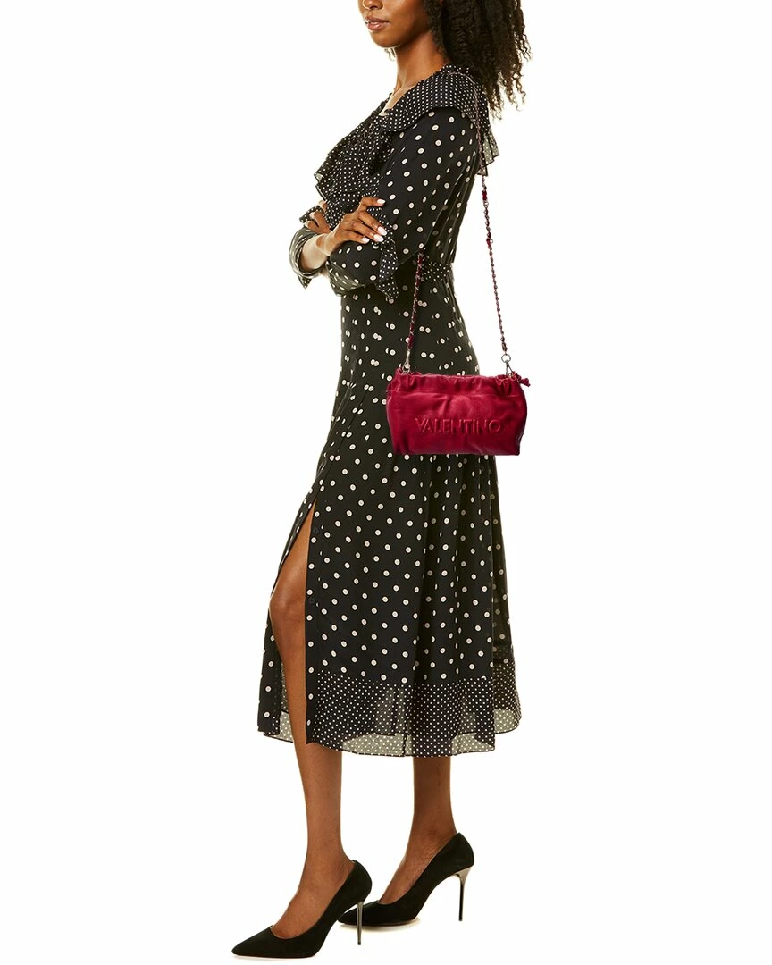 Valentino By Mario Valentino Cara Embossed Leather Crossbody Women Crossbody Bags 4 Valentino By Mario Valentino Cara Embossed Leather Crossbody Women Crossbody Bags - Image 4