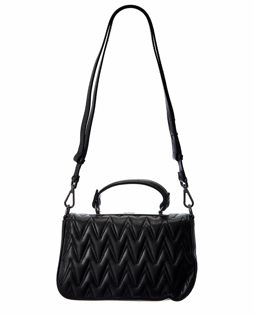 Valentino By Mario Valentino Florence D Plate Leather Shoulder Bag Women Shoulder Bags 2 Valentino By Mario Valentino Florence D Plate Leather Shoulder Bag Women Shoulder Bags - Image 2