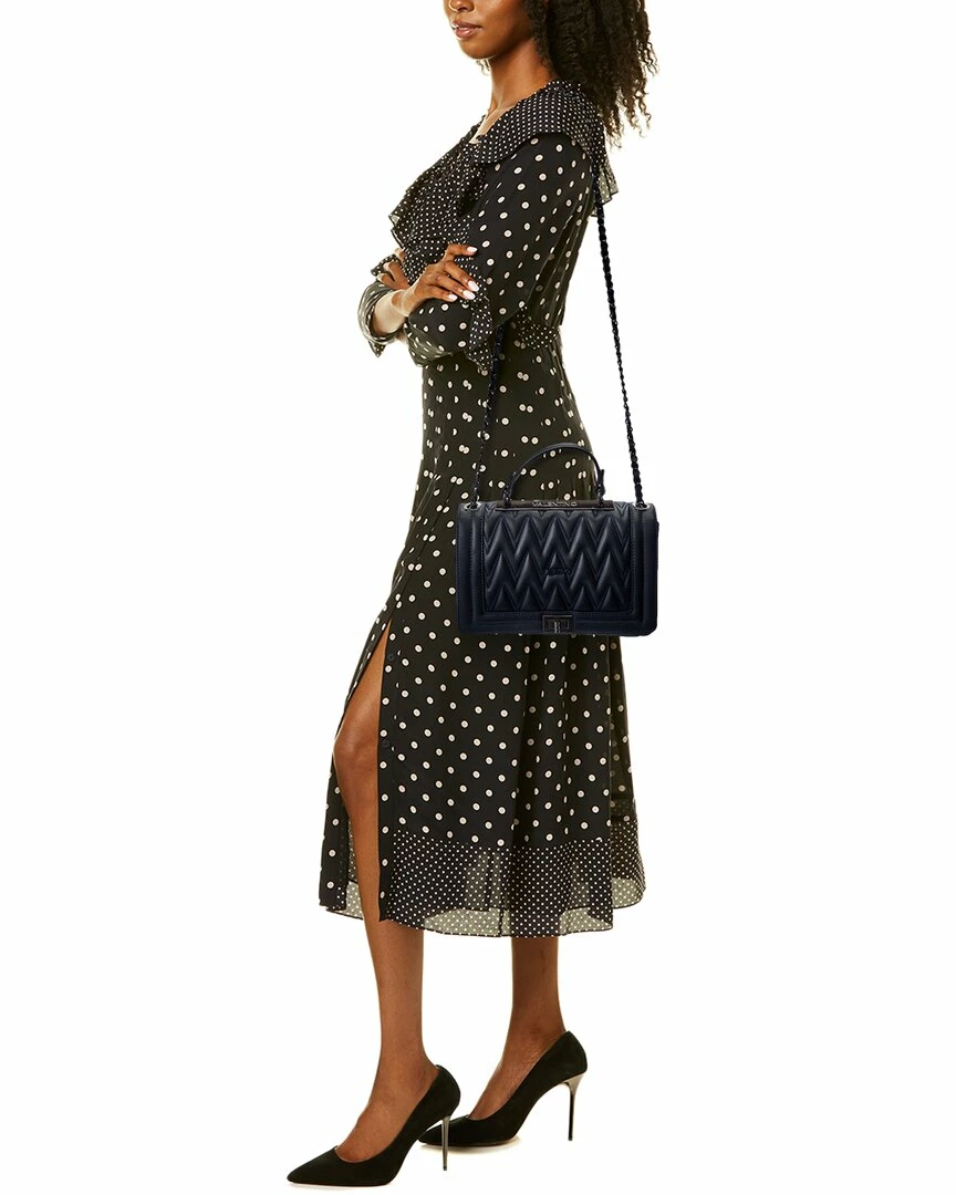 Valentino By Mario Valentino Alice D Plate Leather Shoulder Bag Women Shoulder Bags 4 Valentino By Mario Valentino Alice D Plate Leather Shoulder Bag Women Shoulder Bags - Image 4