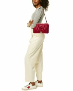 Valentino By Mario Valentino Alice Matelasse Leather Shoulder Bag Women Shoulder Bags -Valentino sale store 1160316167 RLLZ 4