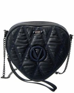 Valentino By Mario Valentino Mon Coeur Matelasse Leather Shoulder Bag Women Shoulder Bags