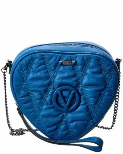 Valentino By Mario Valentino Mon Coeur Matelasse Leather Shoulder Bag Women Shoulder Bags