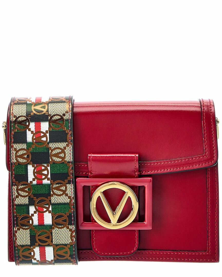 Valentino By Mario Valentino Scarlett Rope Guitar Leather Crossbody Women Crossbody Bags 1 Valentino By Mario Valentino Scarlett Rope Guitar Leather Crossbody Women Crossbody Bags