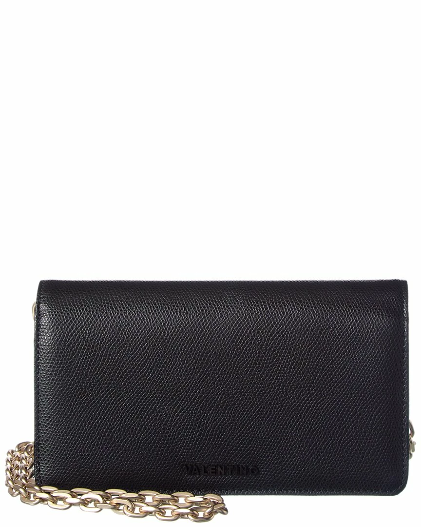 Valentino By Mario Valentino Sam Leather Wallet On Chain Women Wallets & Card Cases 1 Valentino By Mario Valentino Sam Leather Wallet On Chain Women Wallets & Card Cases
