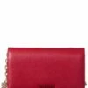 Valentino By Mario Valentino Sam Leather Wallet On Chain Women Wallets & Card Cases