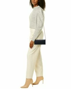 Valentino By Mario Valentino Juniper Leather Wallet On Chain Women Wallets & Card Cases -Valentino sale store 1160367342 RLLZ 4