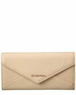 Valentino By Mario Valentino Fern Leather Wallet Women Wallets & Card Cases