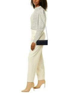 Valentino By Mario Valentino Leather Wallet On Chain Women Wallets & Card Cases -Valentino sale store 1160367354 RLLZ 4