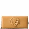 Valentino By Mario Valentino Aiha Leather Wallet On Chain Women Wallets & Card Cases