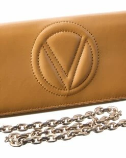 Valentino By Mario Valentino Aiha Leather Wallet On Chain Women Wallets & Card Cases -Valentino sale store 1160367355 RLLZ 3