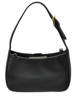 Valentino By Mario Valentino Kai Signature Leather Shoulder Bag Women Shoulder Bags Creamy Mousse -Valentino sale store 1160411575 RLLZ black 2