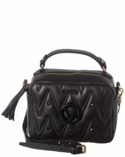 Valentino By Mario Valentino Boulette D Sauvage Studs Leather Shoulder Bag Women Shoulder Bags