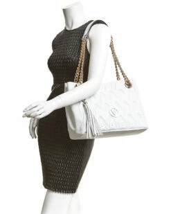 Valentino By Mario Valentino Luisa D Sauvage Studs Leather Shoulder Bag Women Shoulder Bags -Valentino sale store 1160418427 RLLZ 3