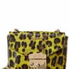 Valentino By Mario Valentino Paulette Animalier Leather Crossbody Women Shoulder Bags