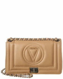 Valentino By Mario Valentino Alice Leather Shoulder Bag Women Shoulder Bags