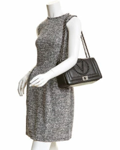 Valentino By Mario Valentino Alice Rock Leather Shoulder Bag Women Shoulder Bags -Valentino sale store 1160488536 RLLZ 3