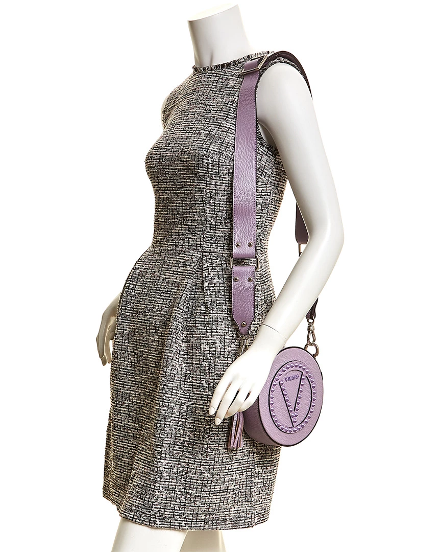 Valentino By Mario Valentino Yuki Rock Dollaro Leather Crossbody Women Crossbody Bags 3 Valentino By Mario Valentino Yuki Rock Dollaro Leather Crossbody Women Crossbody Bags - Image 3