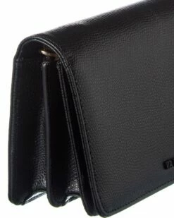 Valentino By Mario Valentino Sam Leather Wallet On Chain Women Wallets & Card Cases Red -Valentino sale store 1160499614 RLLZ black 3