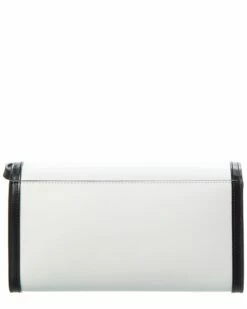 Valentino By Mario Valentino Ava V Emblem Leather Clutch Women Clutches -Valentino sale store 1160503632 RLLZ 2