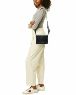 Valentino By Mario Valentino Benedicte Rope Guitar Leather Crossbody Women Crossbody Bags -Valentino sale store 1160506871 RLLZ 4