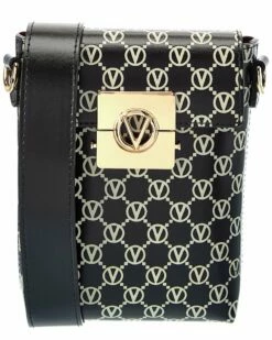 Valentino By Mario Valentino Salma Monogram Leather Crossbody Women Crossbody Bags