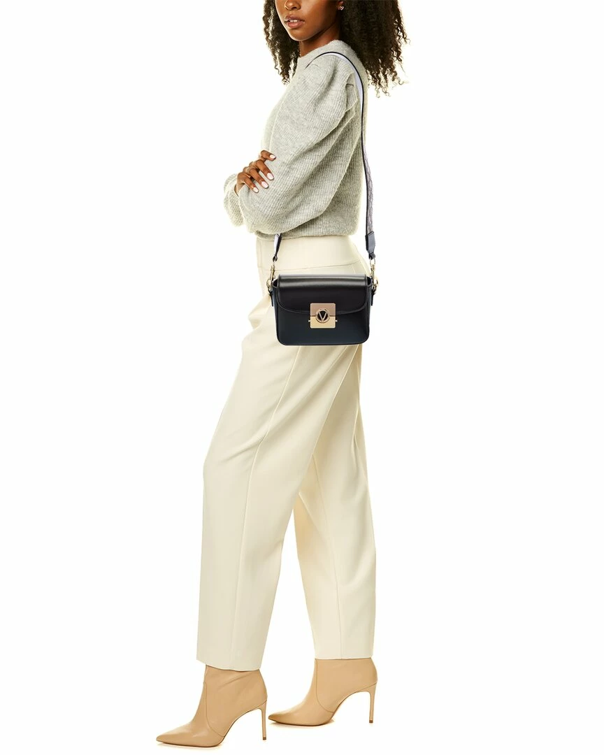 Valentino By Mario Valentino Jasmine Rope Guitar Leather Shoulder Bag Women Shoulder Bags 4 Valentino By Mario Valentino Jasmine Rope Guitar Leather Shoulder Bag Women Shoulder Bags - Image 4