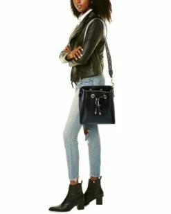 Valentino By Mario Valentino Karl Rope Guitar Leather Bucket Bag Women Bucket Bags 7 Valentino By Mario Valentino Karl Rope Guitar Leather Bucket Bag Women Bucket Bags -Valentino sale store 1160506877 RLLZ 4