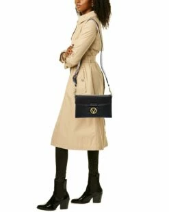 Valentino By Mario Valentino Mina Rope Guitar Leather Crossbody Women Crossbody Bags -Valentino sale store 1160506880 RLLZ 4