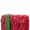 Valentino By Mario Valentino Poisson D Diamond Leather Crossbody Women Crossbody Bags