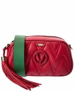 Valentino By Mario Valentino Bella Diamond Leather Crossbody Women Crossbody Bags