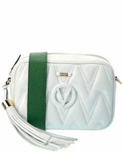 Valentino By Mario Valentino Mia Diamond Leather Crossbody Women Crossbody Bags