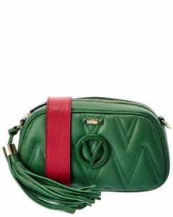 Valentino By Mario Valentino Bella Diamond Leather Crossbody Women Crossbody Bags