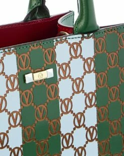 Valentino By Mario Valentino Marie Monogram Stripes Leather Tote Women Totes -Valentino sale store 1160506915 RLLZ 3