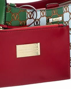 Valentino By Mario Valentino Kai Monogram Stripes Leather Crossbody Women Crossbody Bags -Valentino sale store 1160506917 RLLZ 3