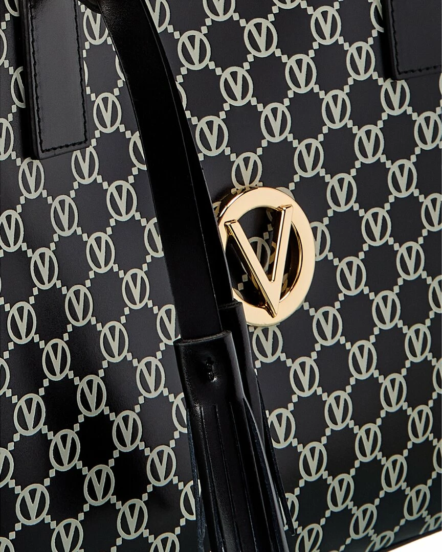Valentino By Mario Valentino Soho Monogram Leather Tote Women Totes 3 Valentino By Mario Valentino Soho Monogram Leather Tote Women Totes - Image 3